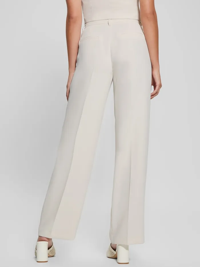 GUESS Bottoms Adele Pants White 8211 Women