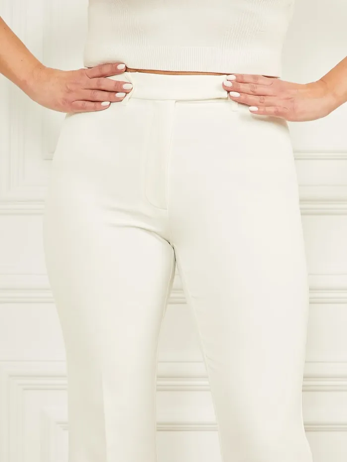 GUESS Bottoms Dallas Flare Pant White 8211 Women