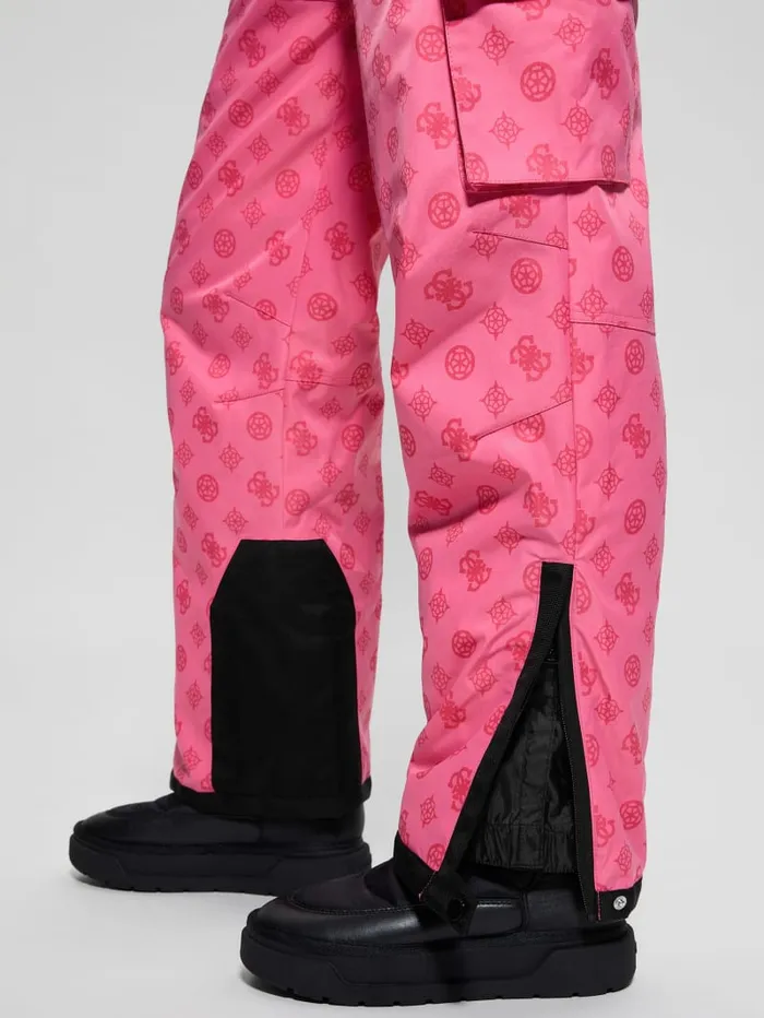 GUESS Bottoms Eco Peony Cargo Pants Green 8211 Women