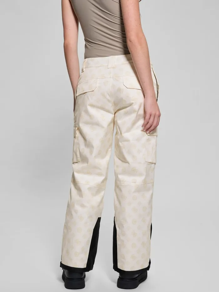 GUESS Bottoms Eco Peony Cargo Pants Green 8211 Women