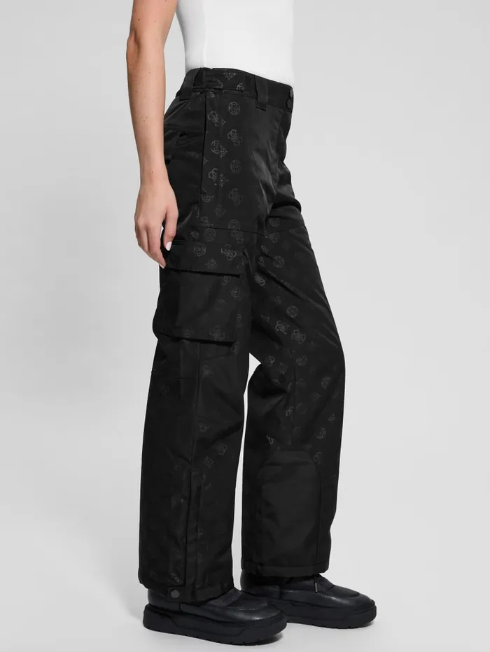 GUESS Bottoms Eco Peony Cargo Pants Green 8211 Women