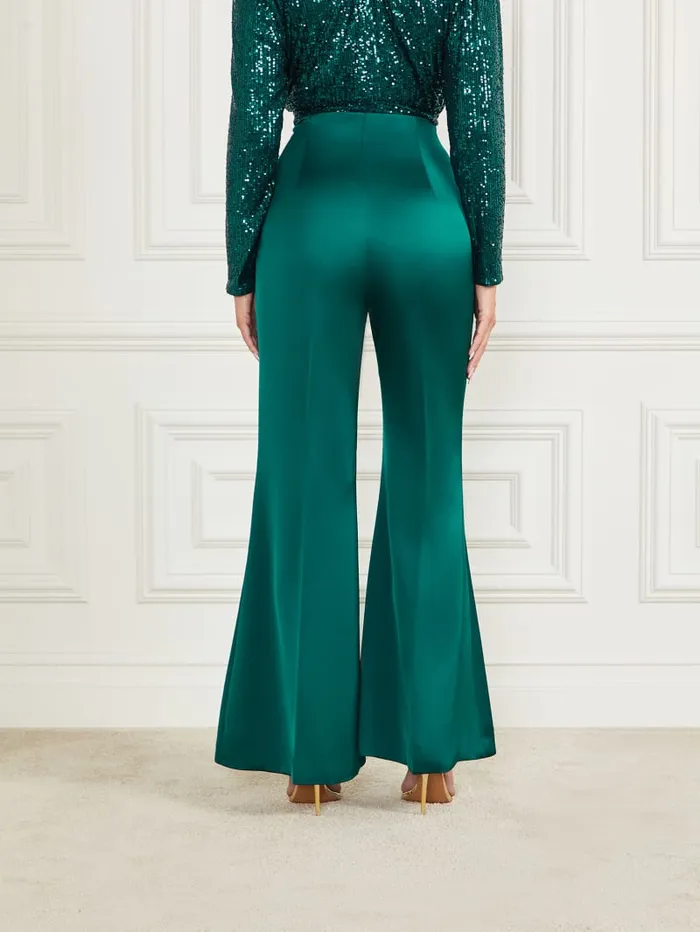GUESS Bottoms Kellis Flare Pant Brown 8211 Women