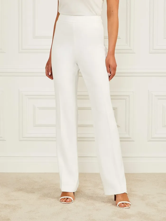 GUESS Bottoms Lily Pant White 8211 Women
