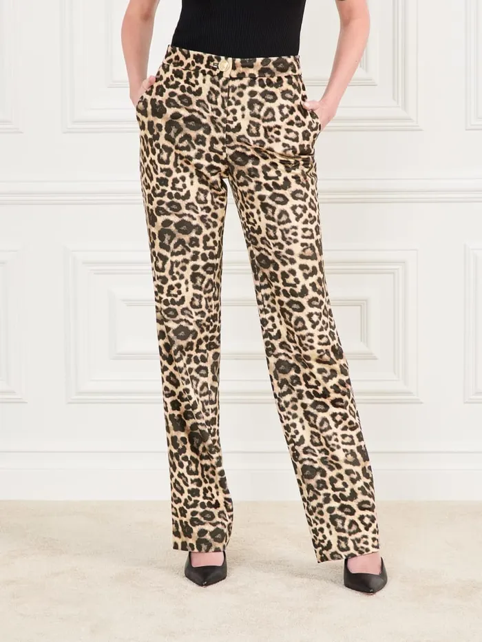 GUESS Bottoms Pamela Printed Velvet Pant Colors 8211 Women