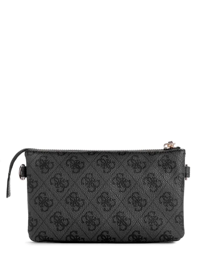 GUESS Crossbodies Latona Quattro G Mini Crossbody Black 8211 Unisex