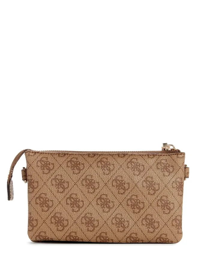 GUESS Crossbodies Latona Quattro G Mini Crossbody Black 8211 Unisex