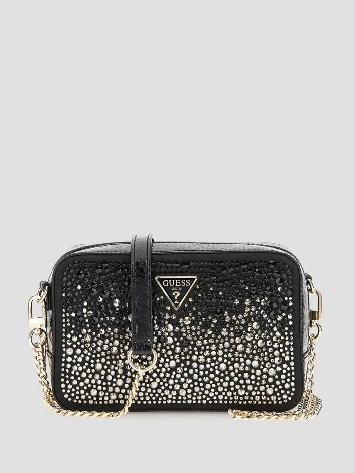 GUESS Crossbodies Sofia Crystal Mini Crossbody Pink 8211 Unisex