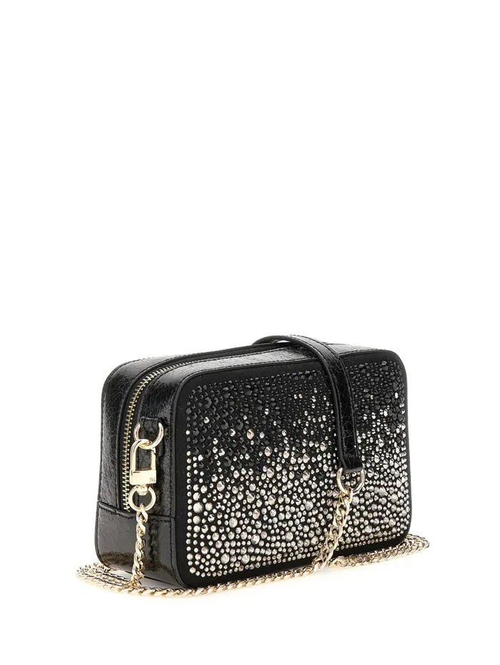 GUESS Crossbodies Sofia Crystal Mini Crossbody Pink 8211 Unisex