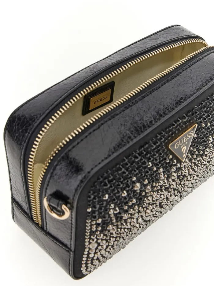 GUESS Crossbodies Sofia Crystal Mini Crossbody Pink 8211 Unisex