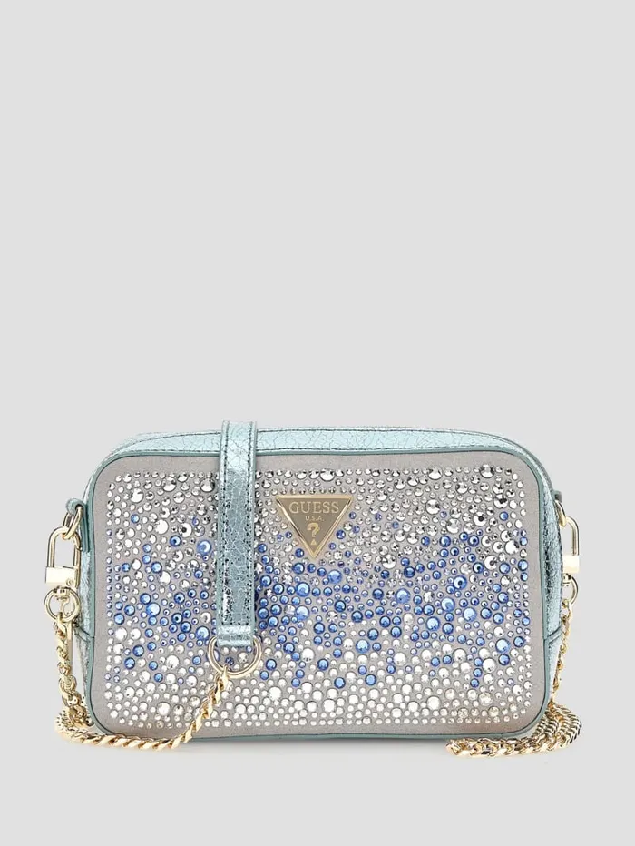 GUESS Crossbodies Sofia Crystal Mini Crossbody Pink 8211 Unisex