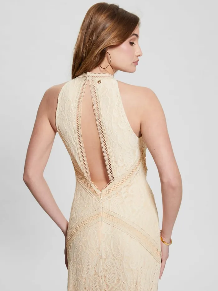 GUESS Dresses and Jumpsuits New Liza Dress Beige 8211 Women