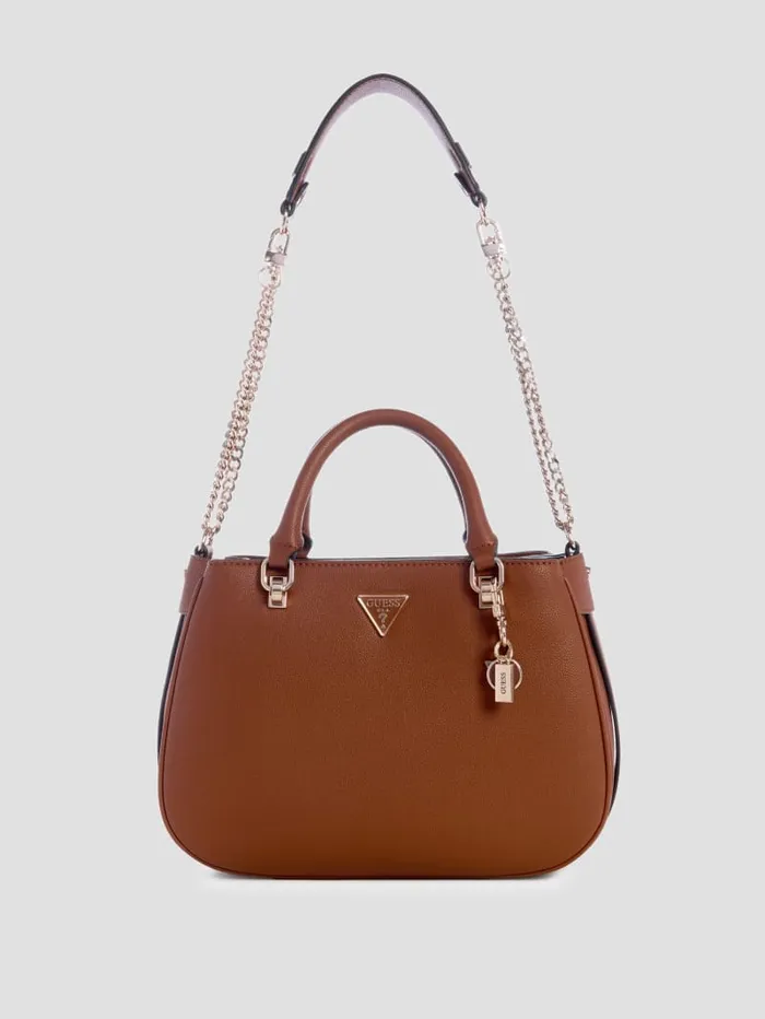 GUESS Handbags Fedora Shoulder Satchel Black 8211 Women