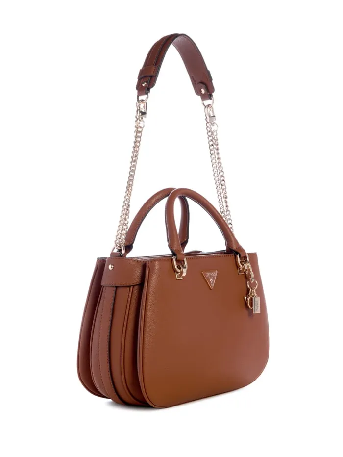 GUESS Handbags Fedora Shoulder Satchel Black 8211 Women