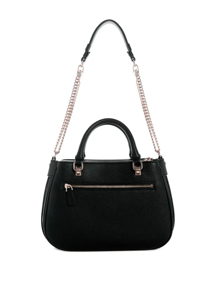 GUESS Handbags Fedora Shoulder Satchel Black 8211 Women