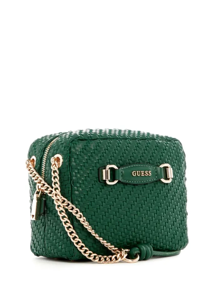GUESS Handbags Francy Camera Crossbody Pink 8211 Women