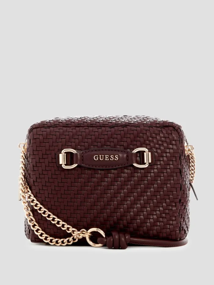 GUESS Handbags Francy Camera Crossbody Pink 8211 Women