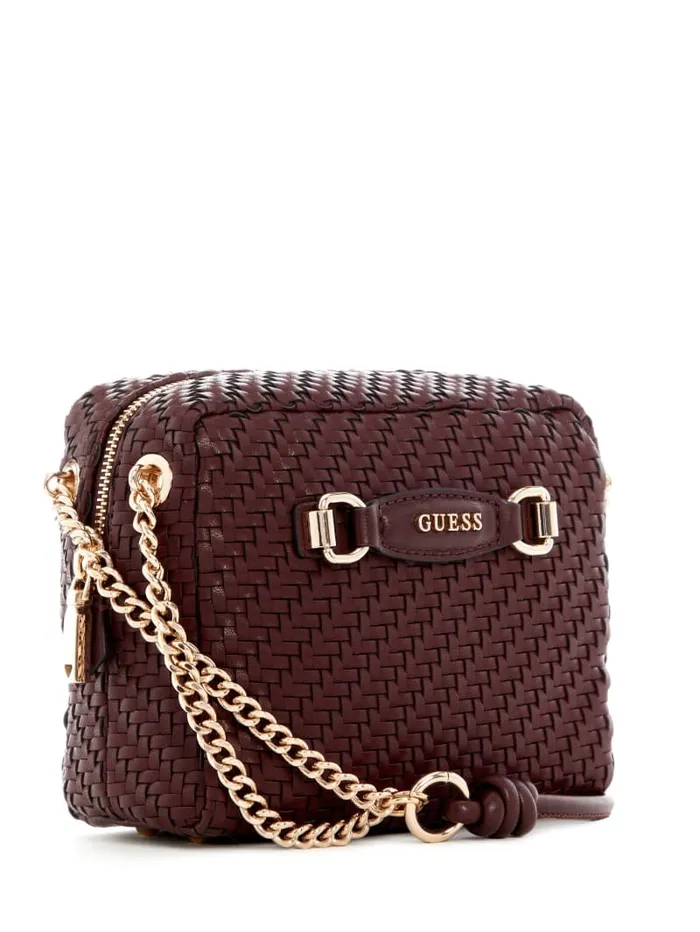 GUESS Handbags Francy Camera Crossbody Pink 8211 Women