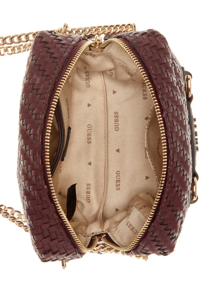 GUESS Handbags Francy Camera Crossbody Pink 8211 Women