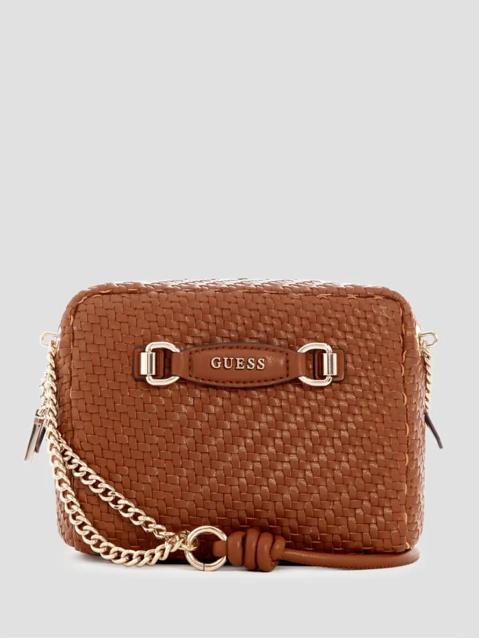 GUESS Handbags Francy Camera Crossbody Pink 8211 Women