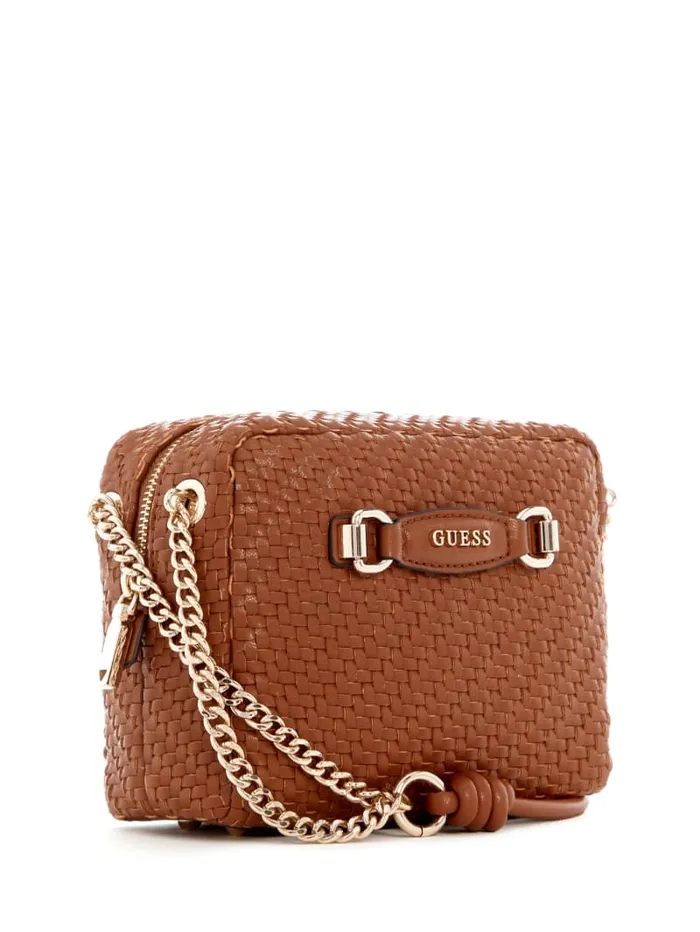 GUESS Handbags Francy Camera Crossbody Pink 8211 Women