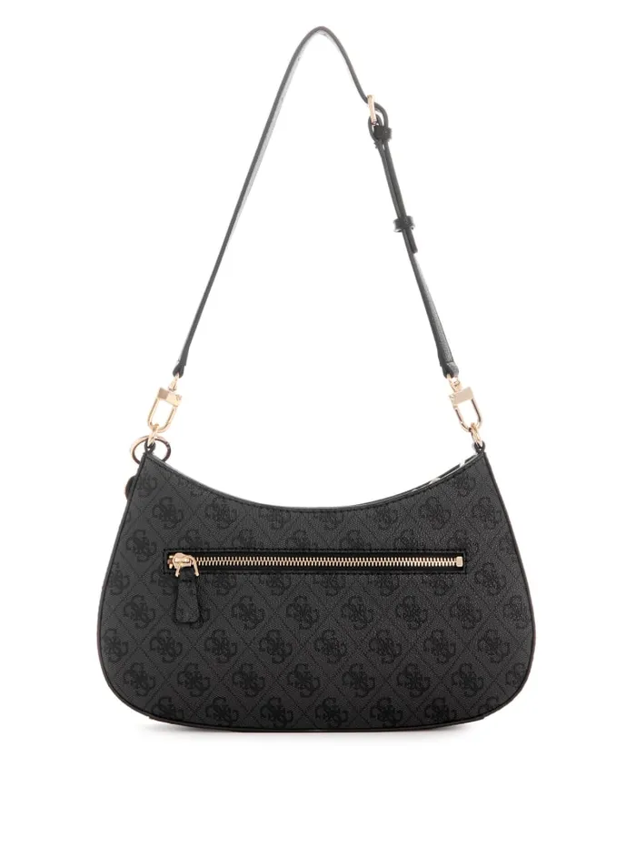 GUESS Handbags Noelle Quattro G Shoulder Bag Black 8211 Women
