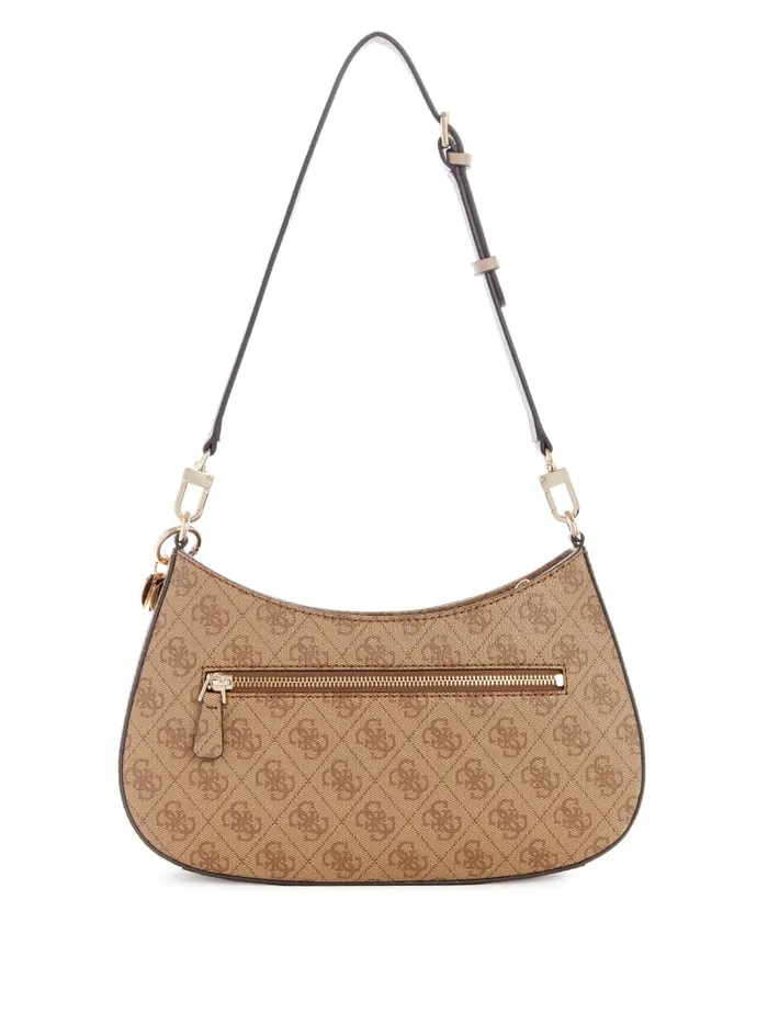 GUESS Handbags Noelle Quattro G Shoulder Bag Black 8211 Women