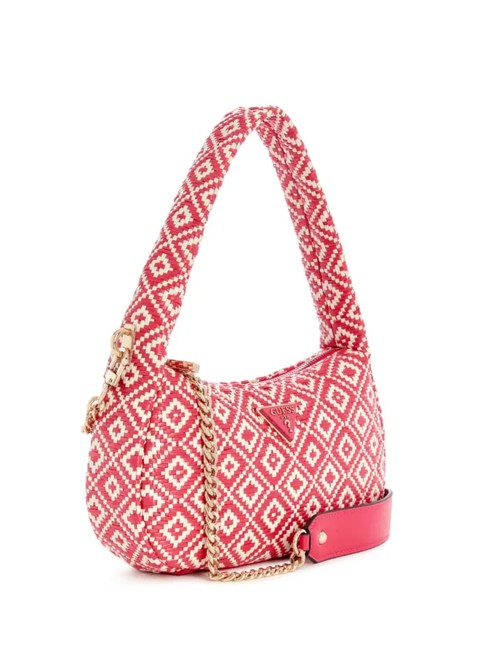 GUESS Handbags Rianee Hobo Brown 8211 Women