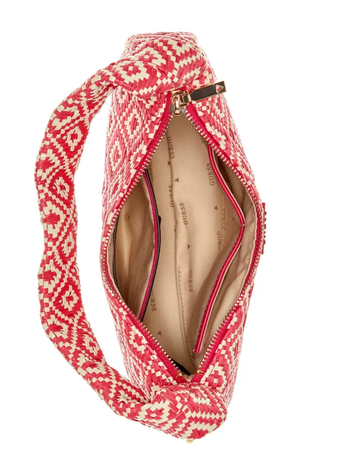 GUESS Handbags Rianee Hobo Brown 8211 Women
