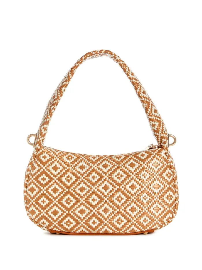 GUESS Handbags Rianee Hobo Brown 8211 Women