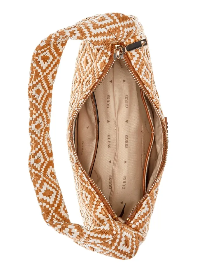 GUESS Handbags Rianee Hobo Brown 8211 Women