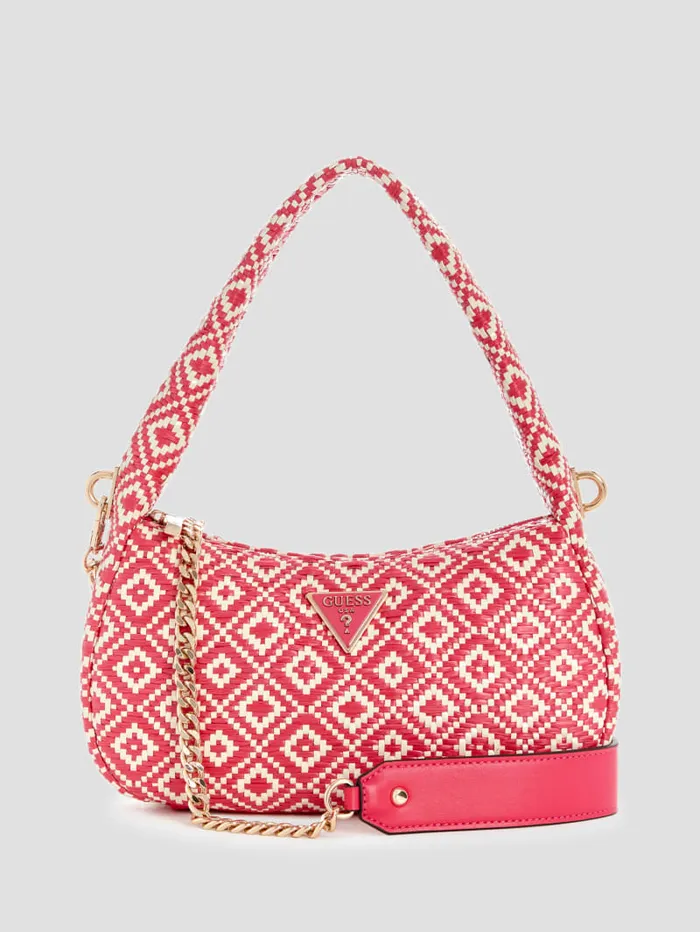 GUESS Handbags Rianee Hobo Brown 8211 Women