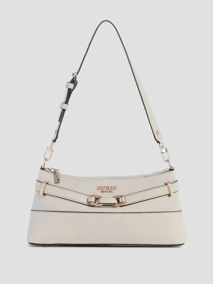 GUESS Handbags Silvye Shoulder Bag White 8211 Women