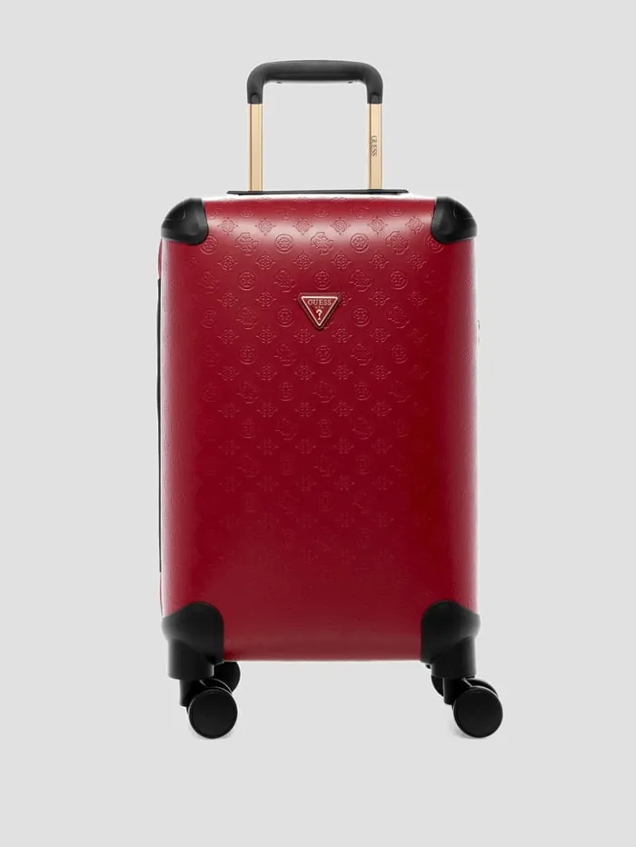 GUESS Handbags Wilder Peony 20034 8Wheel Suitcase Red 8211 Women