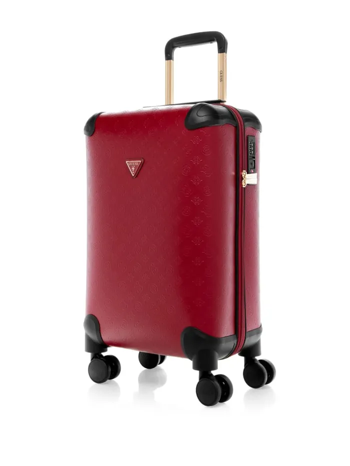 GUESS Handbags Wilder Peony 20034 8Wheel Suitcase Red 8211 Women