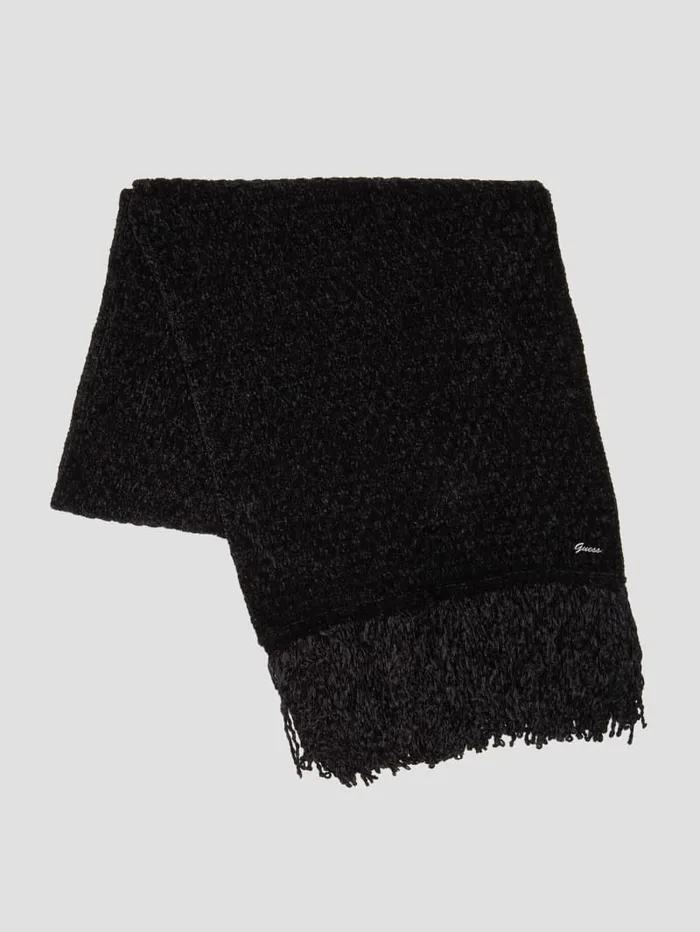 GUESS Hats and Scarves Eco Talia Chenille Scarf Beige 8211 Women