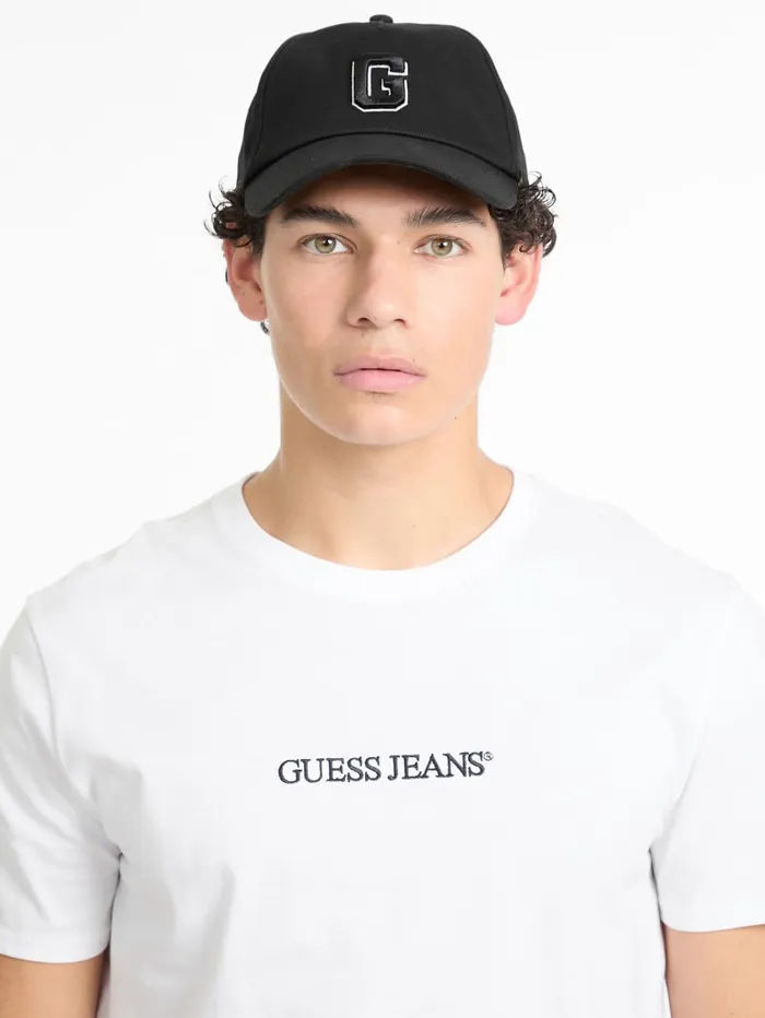 GUESS Hats and Scarves Eco Twill Trucker Hat Black 8211 Women
