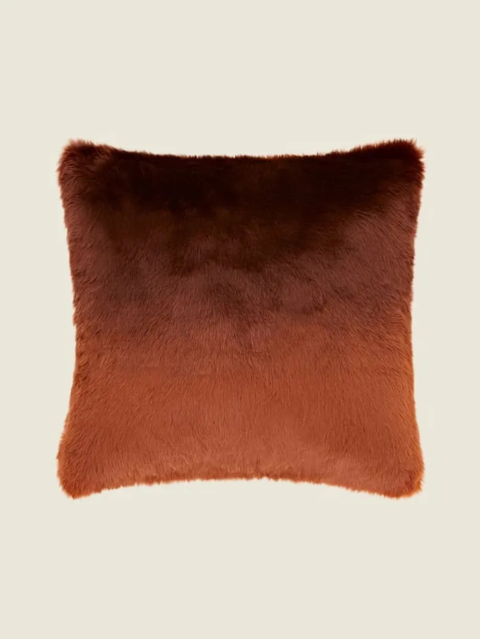 GUESS Home FauxFur Pillow Brown 8211 Women