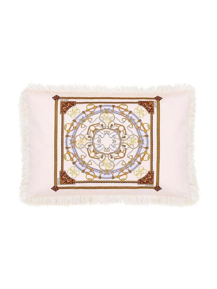 GUESS Home Helma Rectangular FauxFur Pillow White 8211 Women