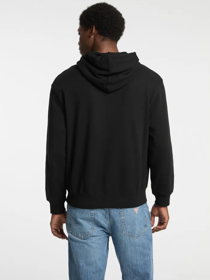 GUESS Hoodies and Sweaters Eco Hooded Logo Sweater Beige 8211 Men