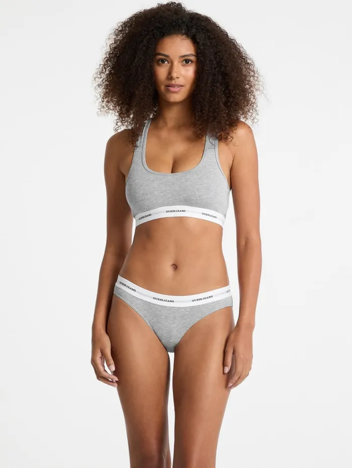 GUESS Intimates Eco Jeans Bralette Gray 8211 Women