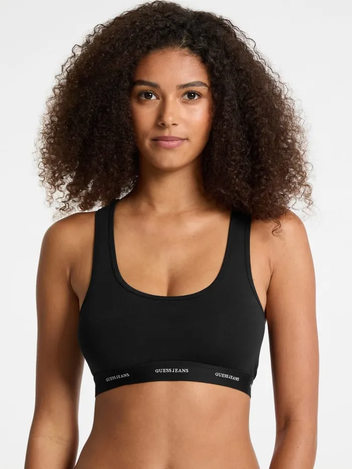GUESS Intimates Eco Jeans Bralette Gray 8211 Women