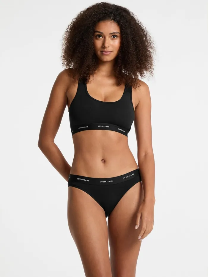 GUESS Intimates Eco Jeans Bralette Gray 8211 Women
