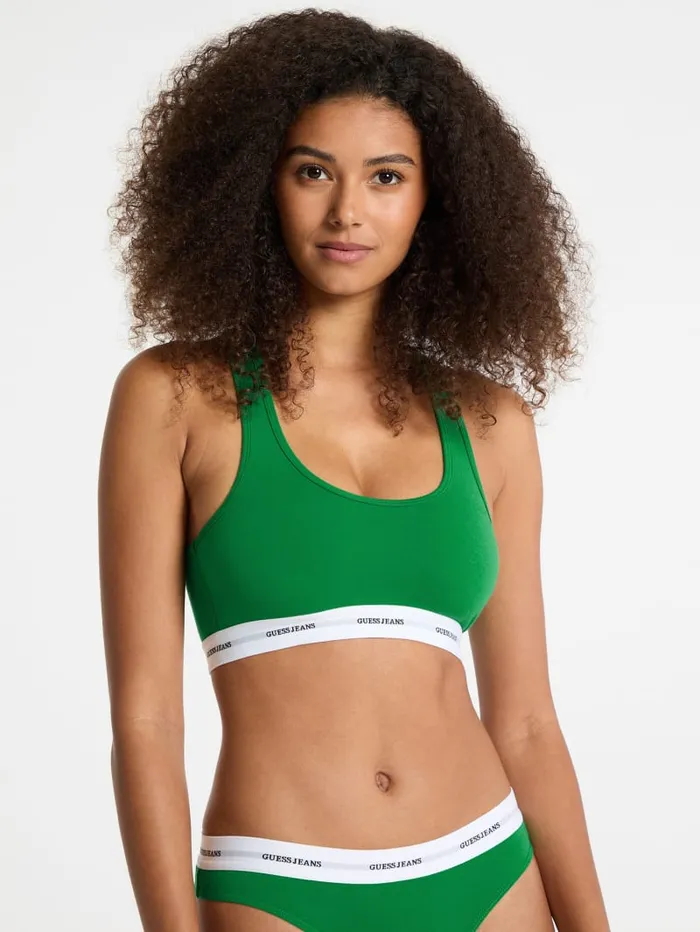 GUESS Intimates Eco Jeans Bralette Gray 8211 Women