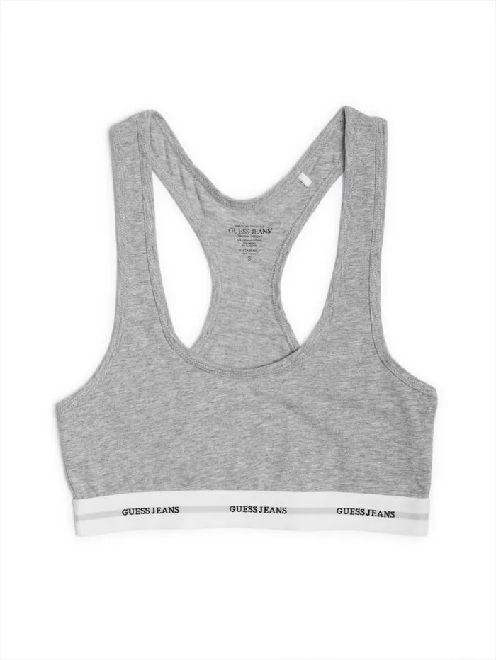 GUESS Intimates Eco Jeans Bralette Gray 8211 Women