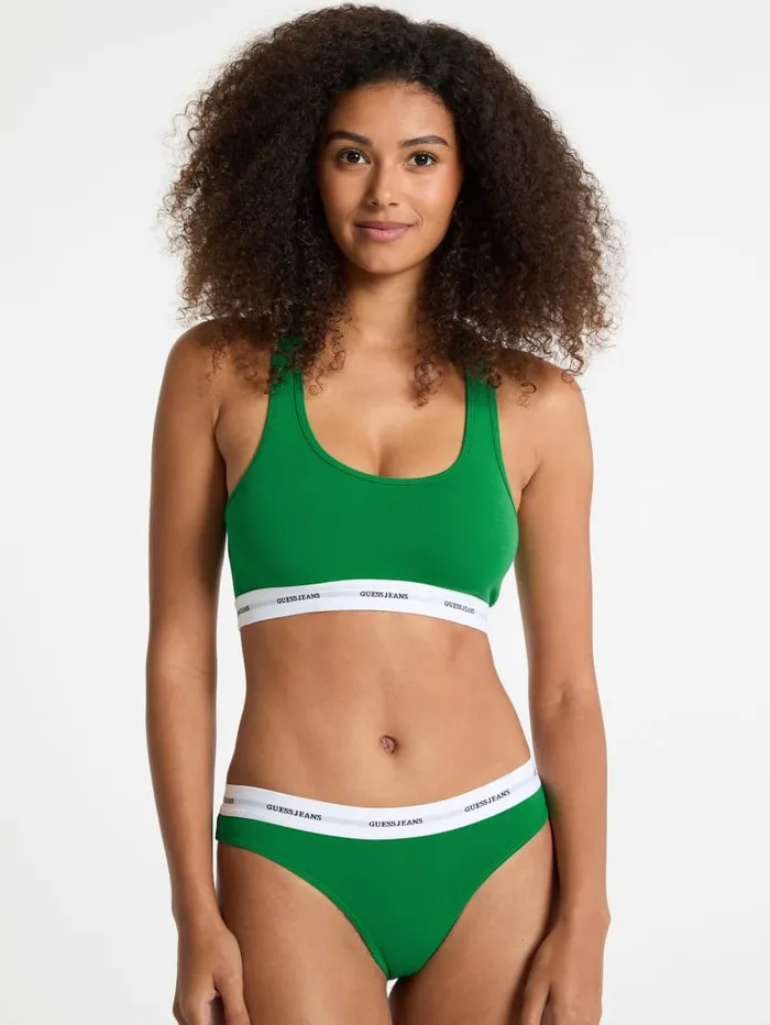 GUESS Intimates Eco Jeans Bralette Gray 8211 Women