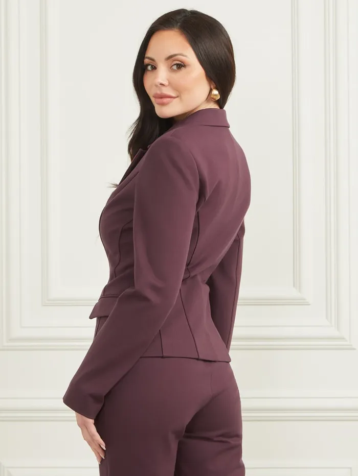 GUESS Jackets and Coats Janet Blazer Purple 8211 Women