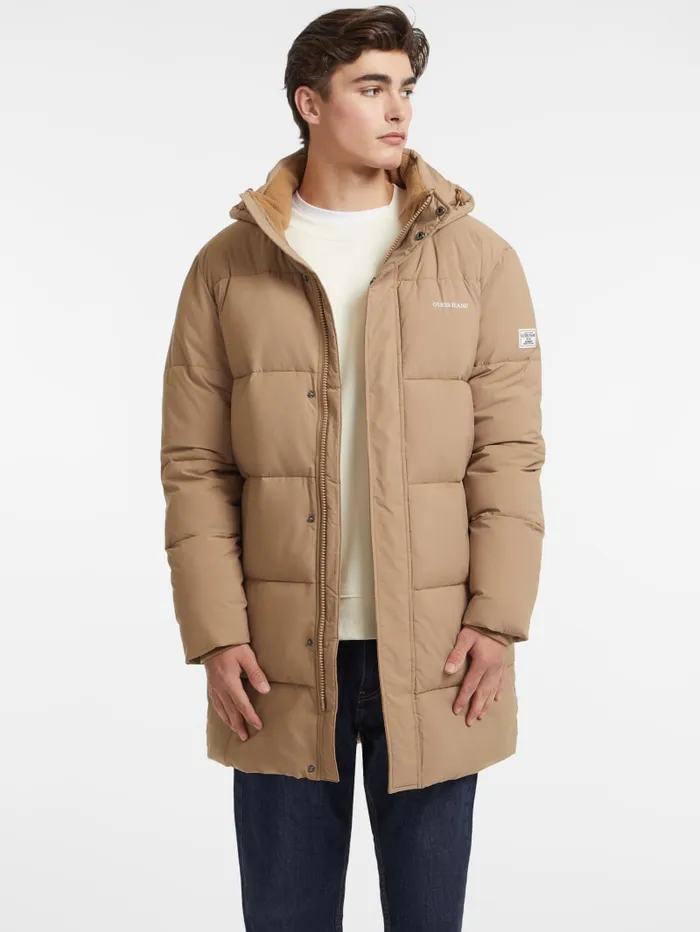GUESS Jackets and Coats MidLength Puffer Jacket Black 8211 Men
