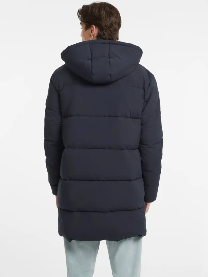 GUESS Jackets and Coats MidLength Puffer Jacket Black 8211 Men
