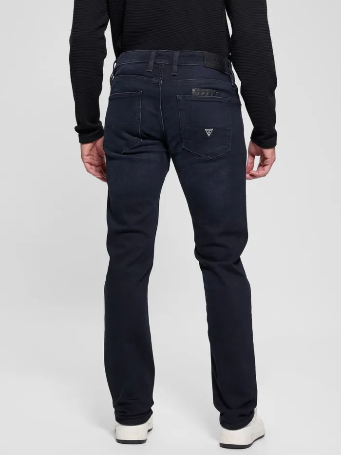 GUESS Jeans and Denim Eco Finnley Distressed Tapered Jeans Blue 8211 Men