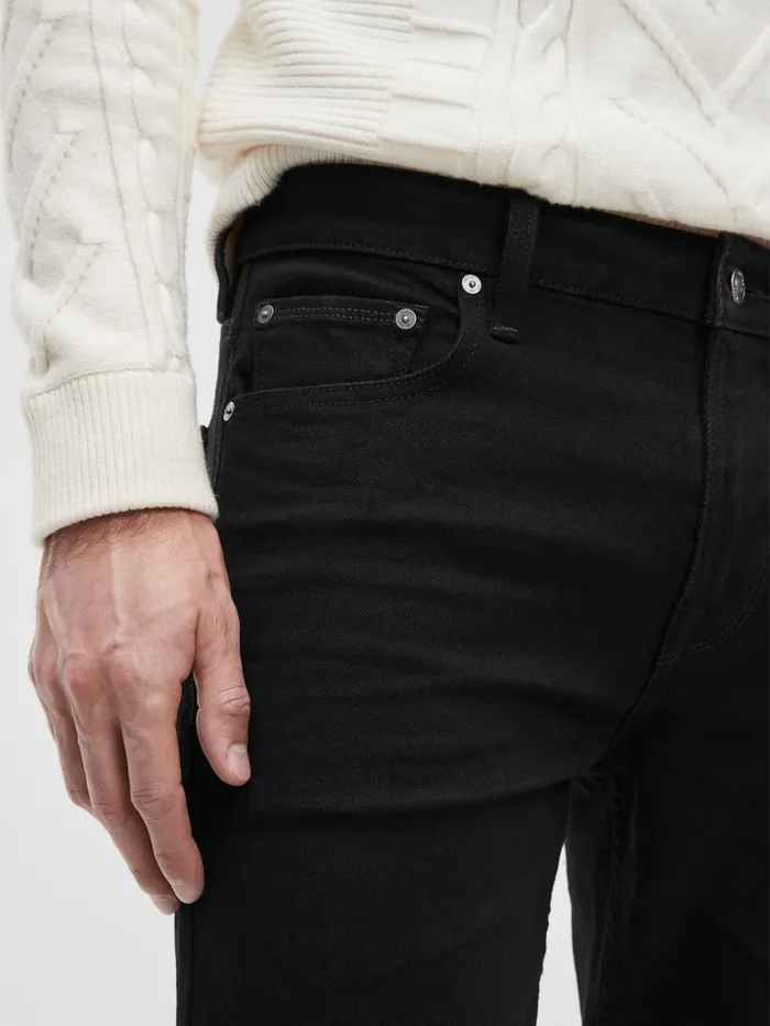 GUESS Jeans and Denim Eco Tapered Jeans Black 8211 Men